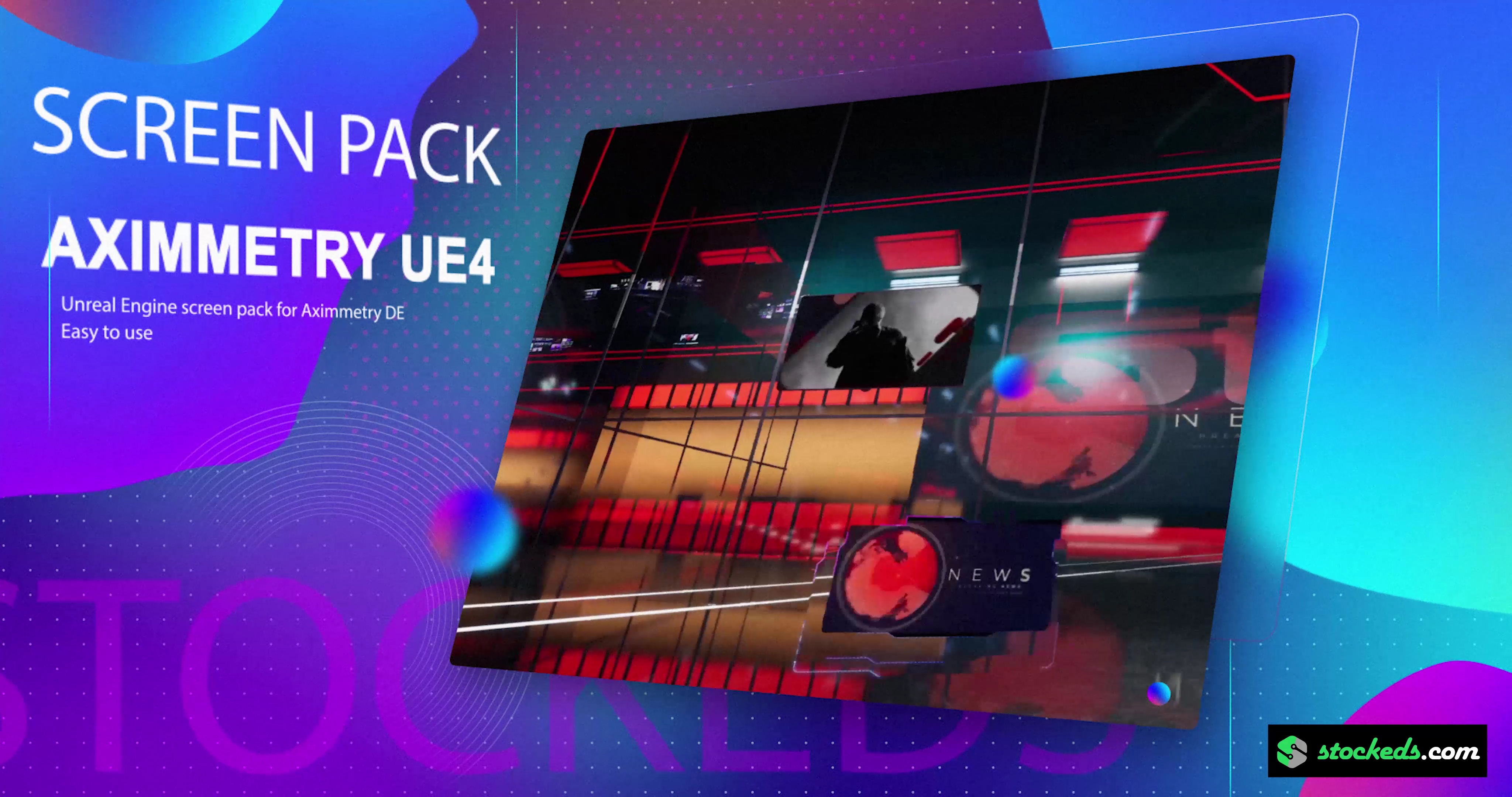 SCREEN PACK PLUGIN | Unreal Engine Integrated With Aximmetry | Virtual ...