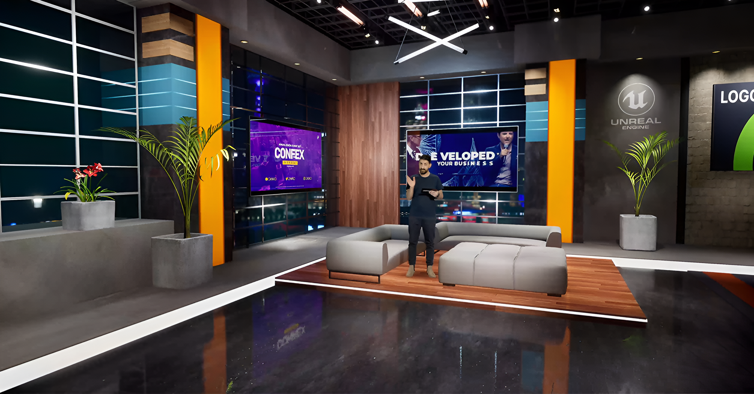 Virtual sets | 3D virtual studios & Live streaming solutions